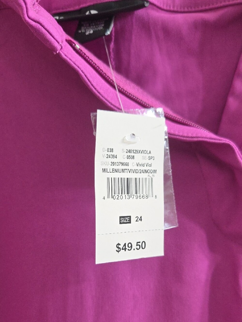 Vivid Violet Women's Blazer and Pants Suit - Picture 8 of 8